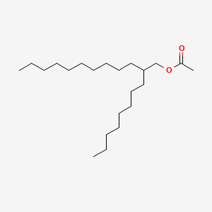 molecular formula C22H44O2 B15347573 2-Octyldodecyl acetate CAS No. 74051-84-6