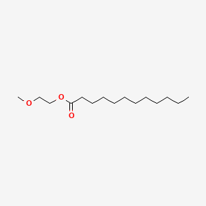 molecular formula C15H30O3 B15347580 2-Methoxyethyl laurate CAS No. 6309-52-0