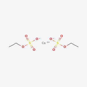 molecular formula C4H10CaO8S2 B15348151 Ethyl hydrogen sulphate, calcium salt CAS No. 926-03-4