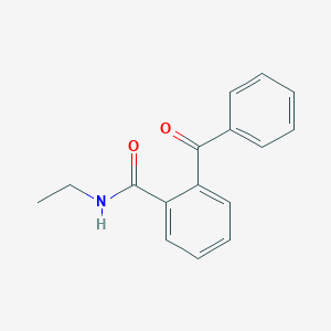 molecular formula C16H15NO2 B15348172 2-benzoyl-N-ethylbenzamide CAS No. 82523-92-0