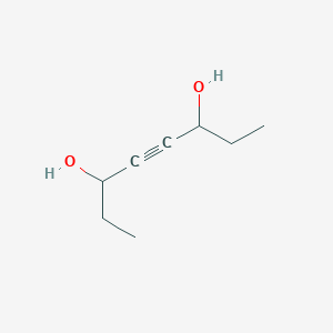 molecular formula C8H14O2 B15348232 4-Octyne-3,6-diol CAS No. 24434-07-9