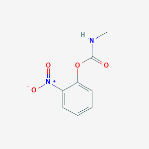 molecular formula C8H8N2O4 B15348301 2-Nitrophenyl N-methylcarbamate CAS No. 7374-06-3