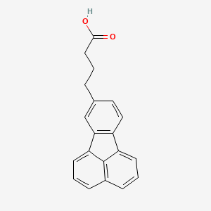 molecular formula C20H16O2 B15348310 8-Fluoranthenebutanoic acid CAS No. 6374-49-8