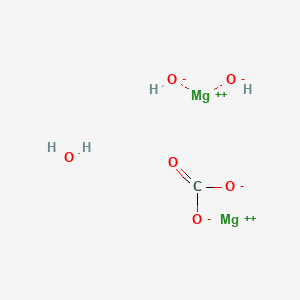 molecular formula CH4Mg2O6 B15348389 Magnesium carbonate basic hydrate 