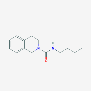 molecular formula C14H20N2O B15348446 N-butyl-3,4-dihydroisoquinoline-2(1H)-carboxamide CAS No. 88630-42-6