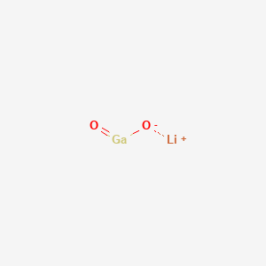 molecular formula GaLiO2 B15348468 Lithium metagallate 