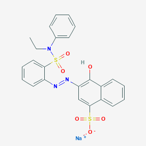 molecular formula C24H20N3NaO6S2 B15348511 Acid Orange 159 CAS No. 82944-40-9
