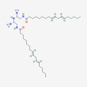 molecular formula C44H79N5O2 B15348651 N,N'-[Iminobis(ethane-1,2-diyliminoethane-1,2-diyl)]bis(octadeca-9,12-dien-1-amide) CAS No. 93918-56-0
