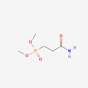 molecular formula C5H12NO4P B15348917 Dimethyl (3-amino-3-oxopropyl)phosphonate CAS No. 2526-69-4