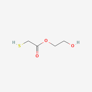 molecular formula C4H8O3S B15349108 2-Hydroxyethyl mercaptoacetate CAS No. 7380-58-7
