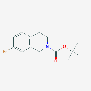 tert-Butyl 7-bromo-3,4-dihydroisoquinoline-2(1H)-carboxylate