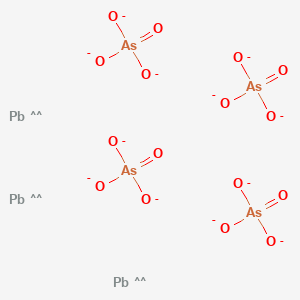 molecular formula As4O16Pb3-12 B15349756 Arsenic acid (H3AsO4) lead(4+) salt (4:3) CAS No. 53404-12-9