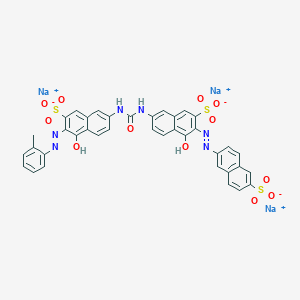 molecular formula C38H25N6Na3O12S3 B15349959 Direct Red 73 CAS No. 6460-01-1
