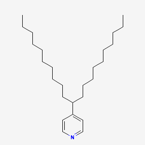 molecular formula C26H47N B15350105 4-(11-Heneicosyl)pyridine CAS No. 50734-69-5