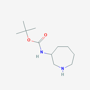 molecular formula C11H22N2O2 B153504 tert-Butyl azepan-3-ylcarbamate CAS No. 454451-26-4
