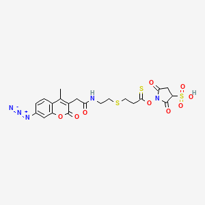 molecular formula C21H21N5O9S3 B15350602 Sulfo saed 