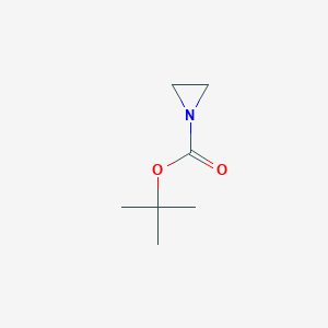 molecular formula C7H13NO2 B153507 tert-Butyl aziridine-1-carboxylate CAS No. 97308-23-1