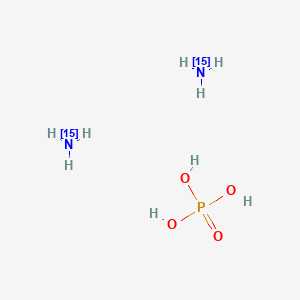 molecular formula H9N2O4P B15350830 Diammonium hydrogen phosphate-15N2 