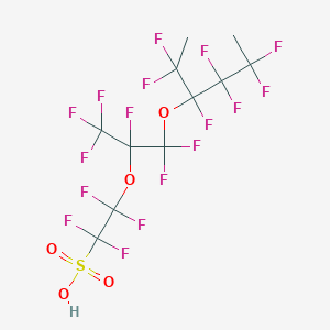 molecular formula C11H7F17O5S B15351851 Nafion (Technical Grade) 