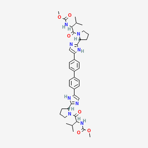 molecular formula C40H50N8O6 B15352905 Daclatasvir RSSR Isomer 