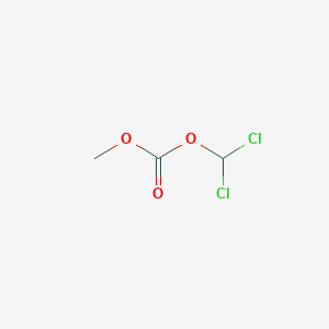 molecular formula C3H4Cl2O3 B15353191 Dichloromethyl methyl carbonate 
