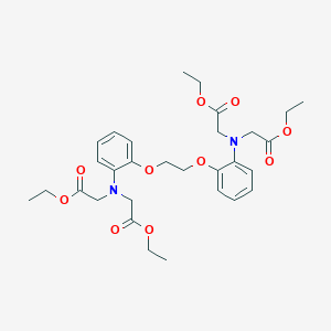 molecular formula C30H40N2O10 B153532 BAPTA tetraethyl ester CAS No. 73630-07-6