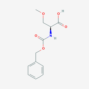 molecular formula C12H15NO5 B153542 Cbz-O-methyl-L-ser CAS No. 134807-65-1