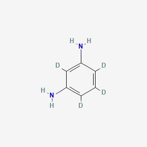 molecular formula C6H8N2 B15354278 1,3-Benzenediamine-d8 