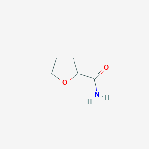 molecular formula C5H9NO2 B153543 Tetrahydrofuran-2-carboxamide CAS No. 91470-28-9