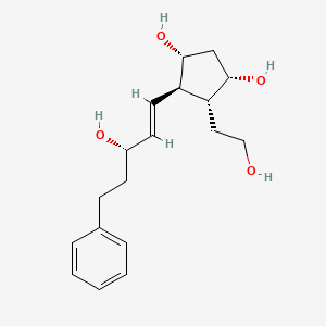 molecular formula C18H26O4 B15354599 Des-N-Ethylhex-5-enamide 6-Hydroxybimatoprost 