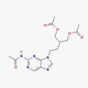 molecular formula C16H21N5O5 B15354771 N-Acetyl famciclovir 