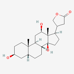 molecular formula C23H36O5 B15354954 (RS)-20,22-Dihydrodigoxigenin 