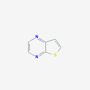molecular formula C6H4N2S B153567 Thieno[2,3-b]pyrazine CAS No. 56088-28-9