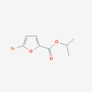 molecular formula C8H9BrO3 B15357266 Propan-2-yl 5-bromofuran-2-carboxylate 