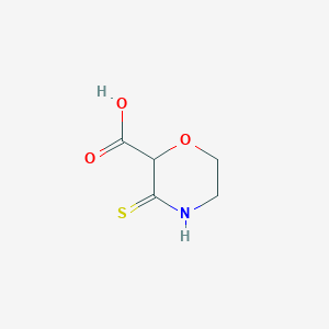 molecular formula C5H9NO2S B153577 Thiomorpholine-3-carboxylic acid CAS No. 20960-92-3