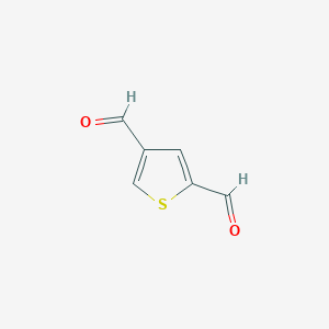 molecular formula C6H4O2S B153583 Thiophene-2,4-dicarbaldehyde CAS No. 932-93-4