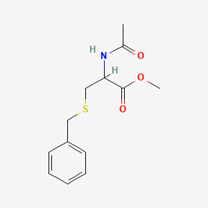 molecular formula C13H17NO3S B15358343 s-Benzyl-n-acetylcysteine 