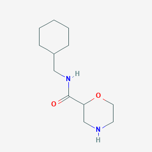 molecular formula C12H22N2O2 B15358441 N-(cyclohexylmethyl)morpholine-2-carboxamide 