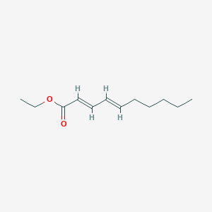 molecular formula C12H20O2 B153589 2,4-Decadienoic acid, ethyl ester, (E,Z)- CAS No. 7328-34-9