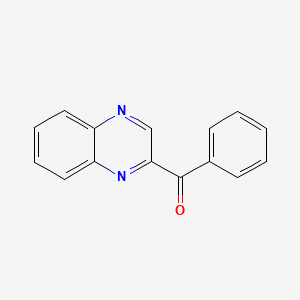 molecular formula C15H10N2O B15359216 Benzoylquinoxaline 