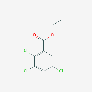 molecular formula C9H7Cl3O2 B15359295 Ethyl 2,3,5-trichlorobenzoate CAS No. 86569-88-2