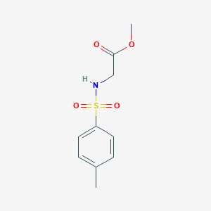 B153594 Methyl 2-(4-methylphenylsulfonamido)acetate CAS No. 2645-02-5