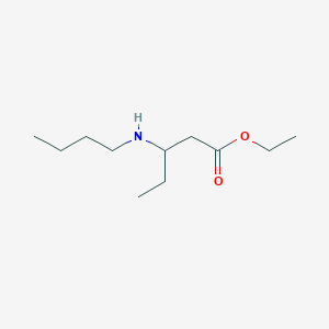 molecular formula C11H23NO2 B15359973 Ethyl 3-(butylamino)pentanoate 