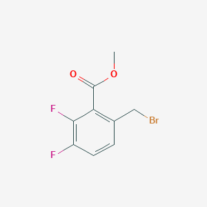 molecular formula C9H7BrF2O2 B15361111 Methyl 6-(bromomethyl)-2,3-difluorobenzoate 