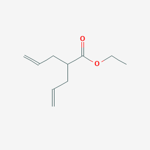 molecular formula C10H16O2 B153618 2-烯丙基戊-4-烯酸乙酯 CAS No. 18325-74-1