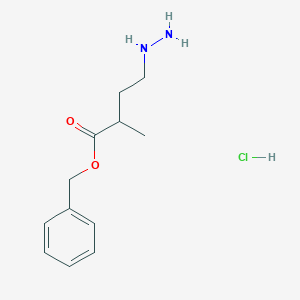 molecular formula C12H19ClN2O2 B15361866 3-Cbz-amino-butylamine HCl 