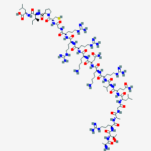 molecular formula C96H177N39O24S B15361962 Onilcamotide CAS No. 1164096-85-8