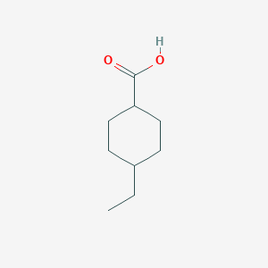 molecular formula C9H16O2 B153620 trans-4-Ethylcyclohexanecarboxylic acid CAS No. 6833-47-2