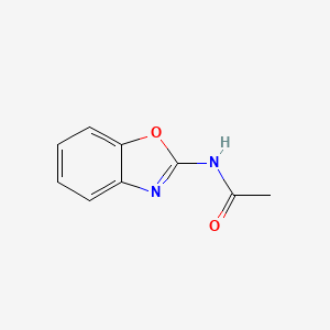 molecular formula C9H8N2O2 B15362041 N-(benzo[d]oxazol-2-yl)acetamide 