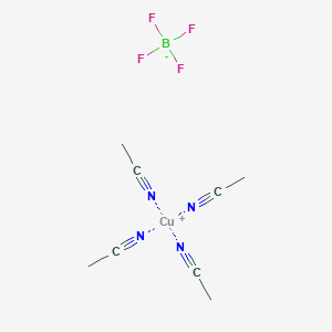 molecular formula C8H12BCuF4N4 B15362272 acetonitrile;copper(1+);tetrafluoroborate 